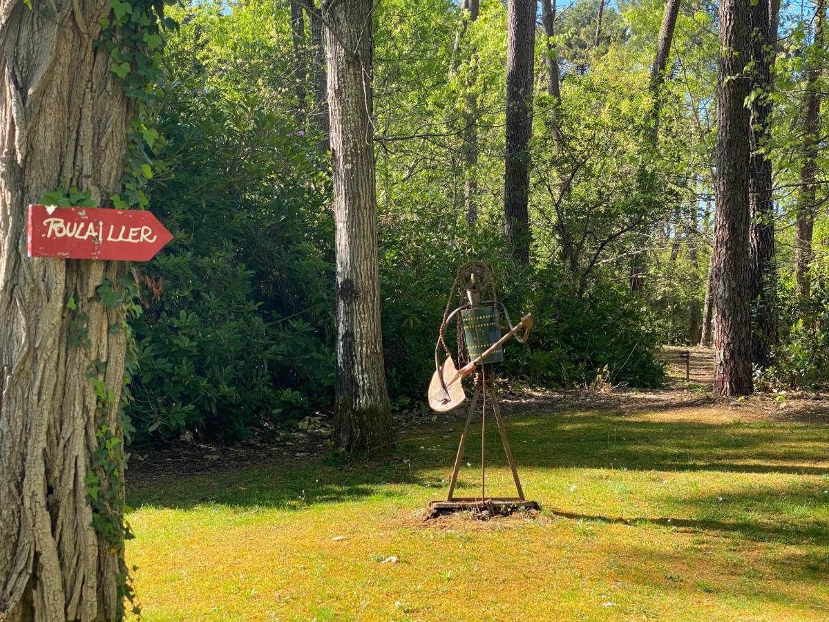 Вилла Le Petit Poulailler Au Beau Milieu Des Pins Лакано Экстерьер фото